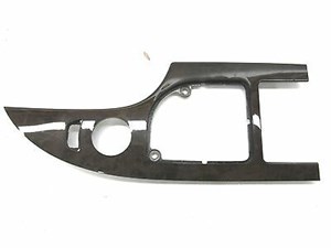 2006-2007 BMW 530XI WAGON E61 OEM CENTER CONSOLE WOOD GRAIN SHIFTER TRIM MOLDING