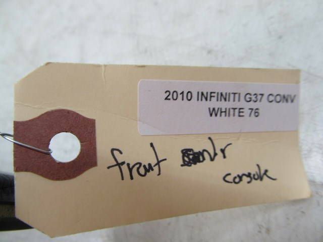 2009-2013 INFINITI G37 CONVERTIBLE OEM CENTER CONSOLE TRIM PANEL 