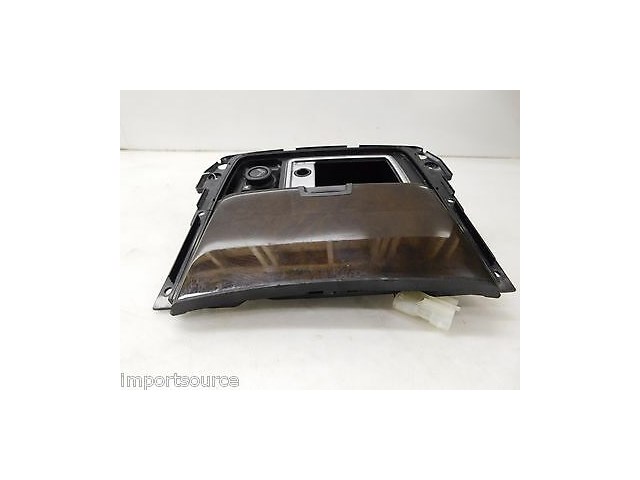 2006-2008 BMW 750LI E66 E65 OEM CENTER CONSOLE ASHTRAY LIGHTER WOOD TRIM