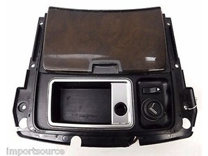 2006-2008 BMW 750LI E66 E65 OEM CENTER CONSOLE ASHTRAY LIGHTER WOOD TRIM