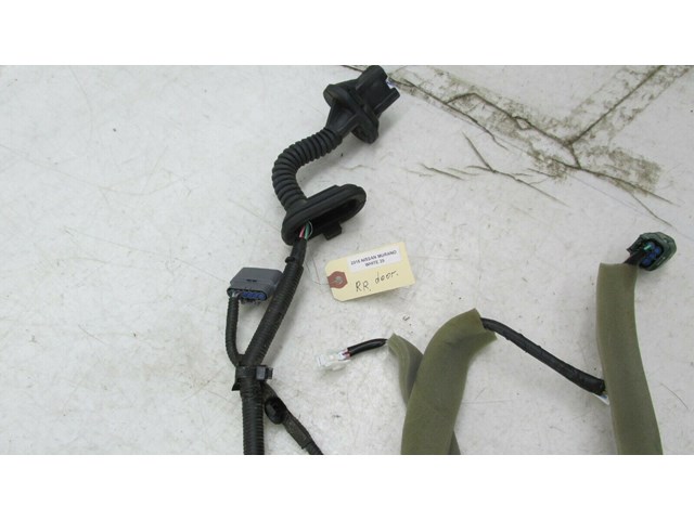 2015-2019 NISSAN MURANO OEM RIGHT REAR DOOR WIRE HARNESS 