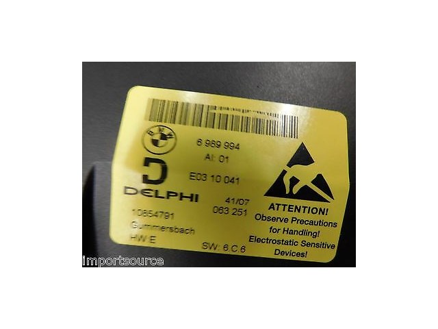 2006-2008 BMW 750LI E66 E65 OEM CENTER CONSOLE CONTROL BOARD 10854791 6989994