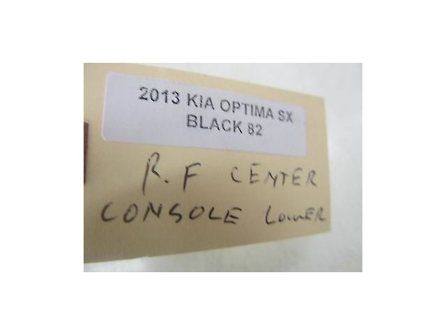 2011-2014 KIA OPTIMA SX OEM RIGHT FRONT LOWER CONSOLE TRIM