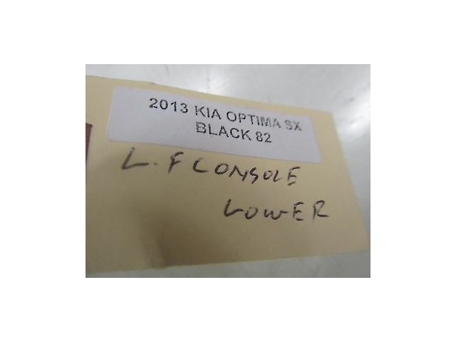 2011-2014 KIA OPTIMA SX OEM LEFT FRONT LOWER CONSOLE TRIM