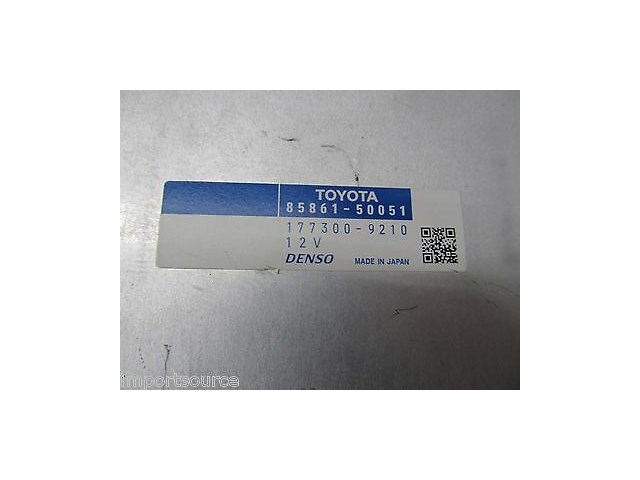 2007-2009 LEXUS LS460L XF40 OEM RIGHT FRONT SEAT CONTROL MODULE 85861-50051