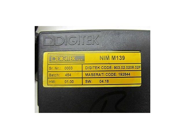2004-2008 MASERATI QUATTROPORTE M139 OEM SUNROOF CONTROL MODULE UNIT 192844