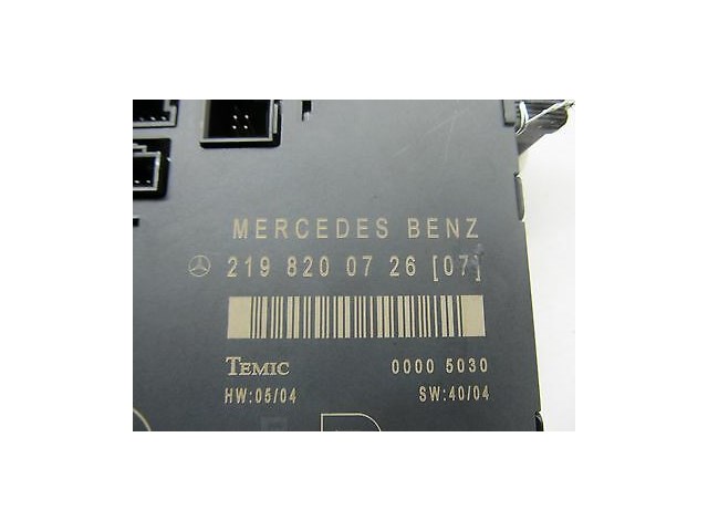 2006-2009 MERCEDES CLS500 W219 OEM RIGHT FRONT PASSENGER DOOR CONTROL MODULE