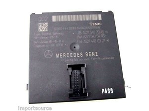 2007-2009 MERCEDES S550 W221 OEM CENTRAL GATEWAY CONTROL MODULE COMPUTER 