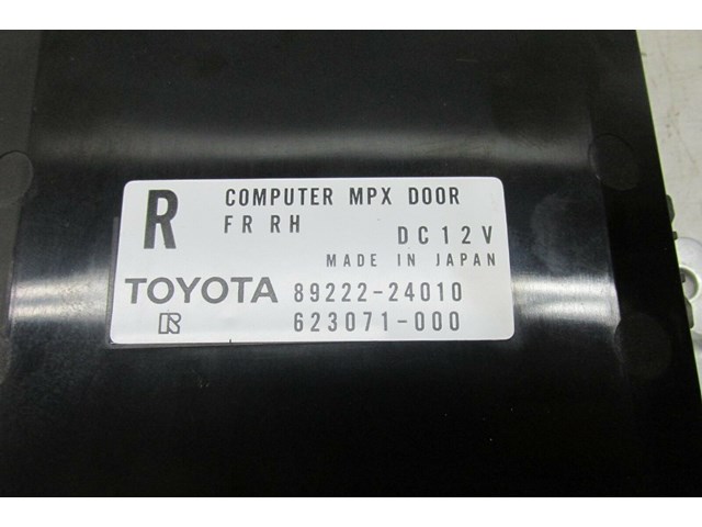 2002-2010 LEXUS SC430 OEM RIGHT SIDE PASSENGER DOOR MPX CONTROL MODULE COMPUTER