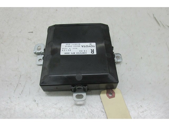 2002-2010 LEXUS SC430 OEM RIGHT SIDE PASSENGER DOOR MPX CONTROL MODULE COMPUTER