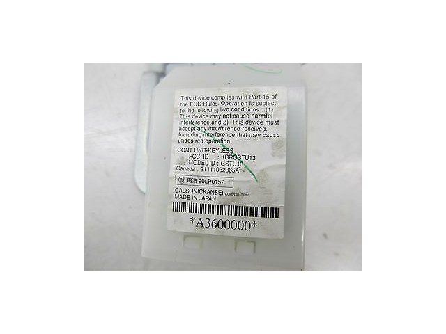 2006-2008 NISSAN 350Z COUPE OEM RIGHT FRONT KEYLESS ENTRY ASSIST CONTROL MODULE