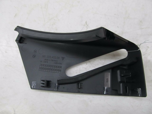 2013-2015 PORSCHE BOXSTER 981 OEM RIGHT REAR UPPER SEAT BELT GUIDE TRIM COVER