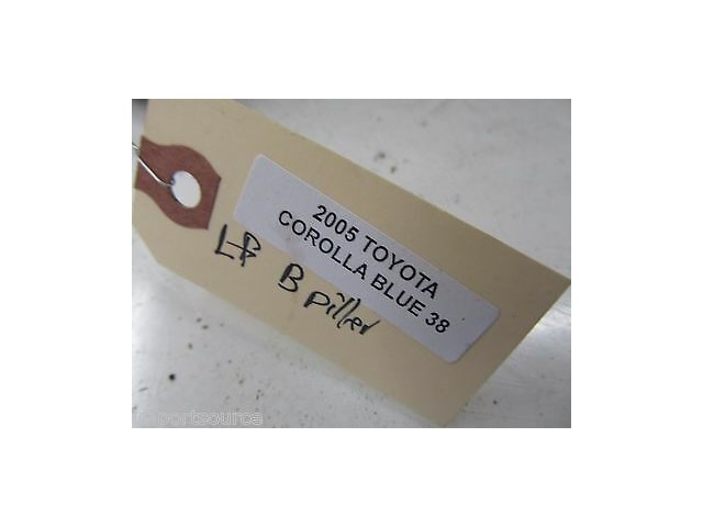 2003-2008 TOYOTA COROLLA OEM LEFT FRONT B PILLAR SEAT BELT TRIM COVER 