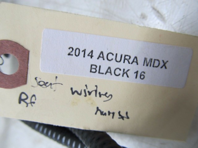 2014-2016 ACURA MDX OEM RIGHT FRONT PASSENGER SEAT WIRES WIRING HARNESS PLUG