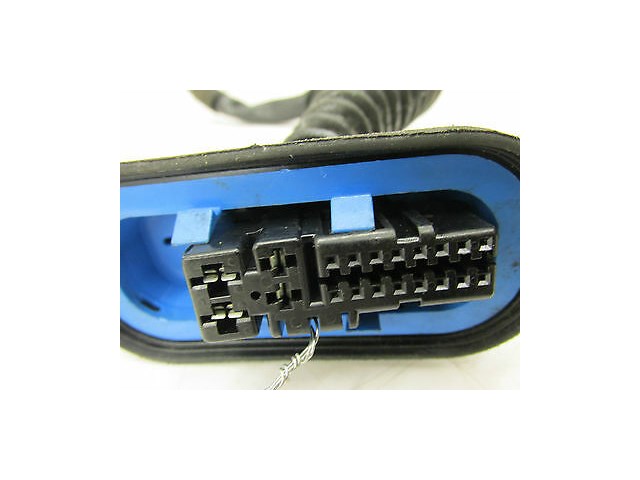 2004-2006 AUDI A8 L QUATTRO D3 OEM RIGHT SIDE REAR DOOR WIRING HARNESS PLUGS