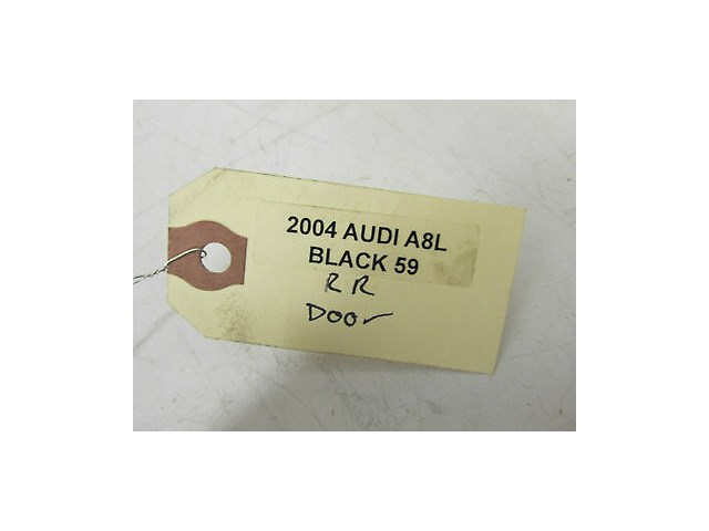 2004-2006 AUDI A8 L QUATTRO D3 OEM RIGHT SIDE REAR DOOR WIRING HARNESS PLUGS