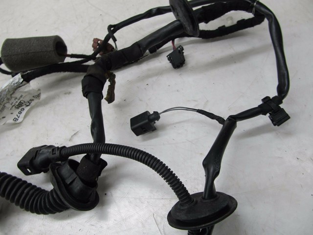 2004-2008 AUDI A8L W12 OEM LEFT REAR DOOR WIRING HARNESS 4E0971687BM