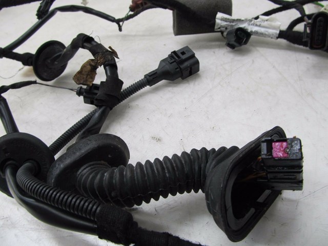 2004-2008 AUDI A8L W12 OEM LEFT REAR DOOR WIRING HARNESS 4E0971687BM