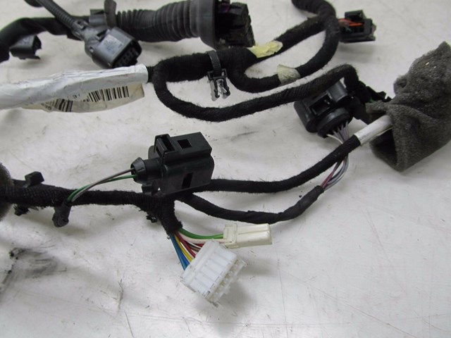 2004-2008 AUDI A8L W12 OEM LEFT REAR DOOR WIRING HARNESS 4E0971687BM