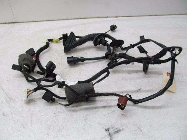 2004-2008 AUDI A8L W12 OEM LEFT REAR DOOR WIRING HARNESS 4E0971687BM
