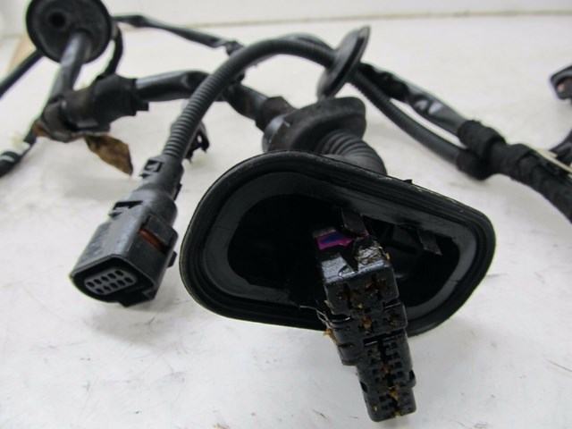 2004-2008 AUDI A8L W12 OEM LEFT REAR DOOR WIRING HARNESS 4E0971687BM