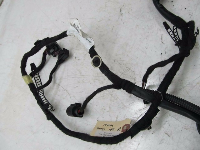 2004-2008 AUDI A8L W12 OEM RIGHT FRONT PASSENGER DOOR WIRING HARNESS 4E0971030AE