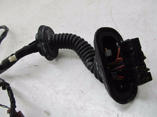 2004-2008 AUDI A8L W12 OEM RIGHT FRONT PASSENGER DOOR WIRING HARNESS 4E0971030AE