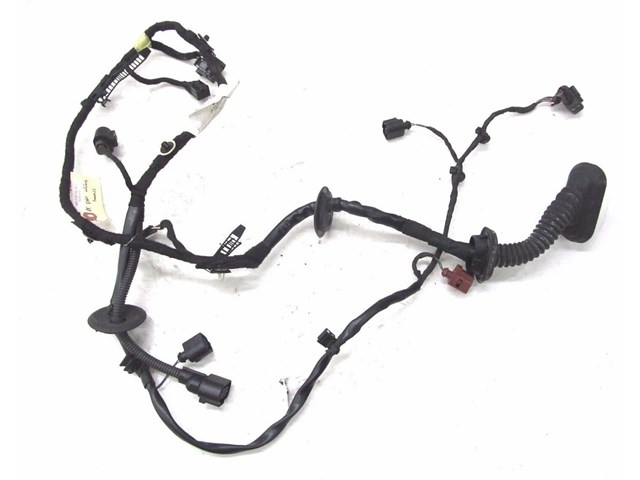 2004-2008 AUDI A8L W12 OEM RIGHT FRONT PASSENGER DOOR WIRING HARNESS 4E0971030AE
