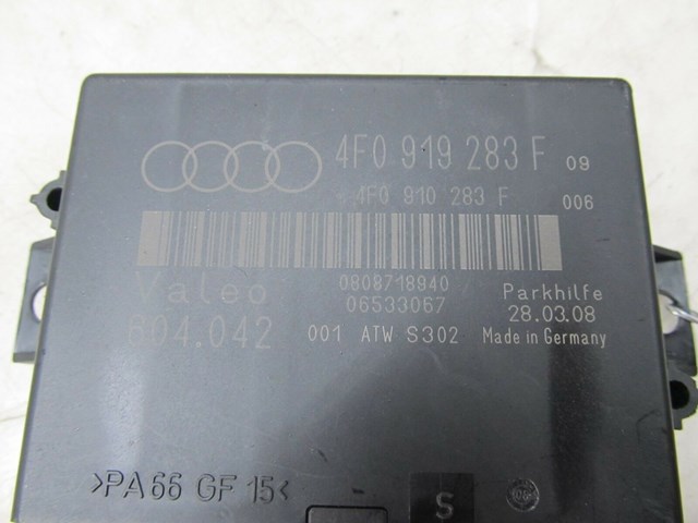 2005-2008 AUDI A6 C6 OEM RIGHT REAR PARK AID ASSIST CONTROL MODULE 