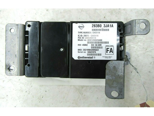 2013-2015 INFINITI QX60 JX35 OEM TELEMATICS CONTROL MODULE COMPUTER CONTINENTAL