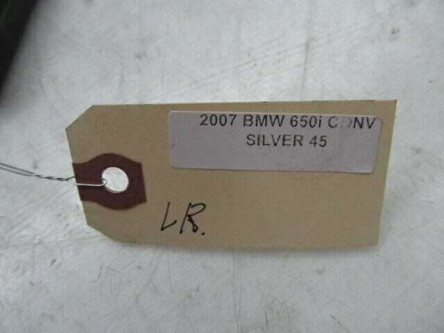2006-2010 BMW 650i E64 E63 OEM LEFT REAR QUARTER ALARM CONTROL MODULE 