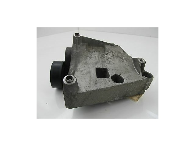 2004-2005 BMW 525i 530i E60 OEM COMPRESSOR SUPPORT BRACKET W/ ADJUSTING PULLEY