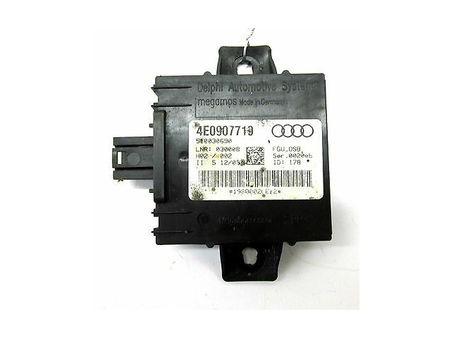 2004-2006 AUDI A8 L QUATTRO D3 OEM ANTI THEFT CENTRAL LOCKING CONTROL MODULE