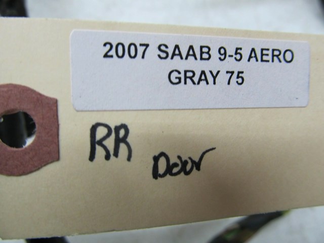 2005-2009 SAAB 9-5 OEM RIGHT REAR PASSENGER DOOR WIRING HARNESS PLUGS 5602966