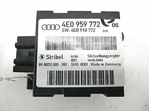 2004-2006 AUDI A8 L QUATTRO D3 OEM LEFT FRONT SEAT VENTILATION CONTROL MODULE