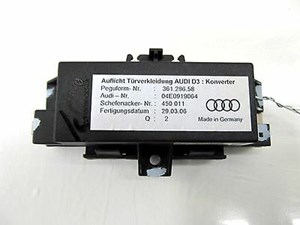  2004-2006 AUDI A8 L QUATTRO D3 OEM LEFT FRONT DOOR ILLUMINATION CONTROL MODULE