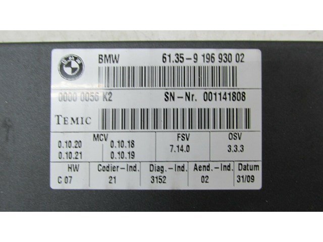  2007-2010 BMW X5 E70 OEM LEFT FRONT DRIVER SEAT CONTROL MODULE 