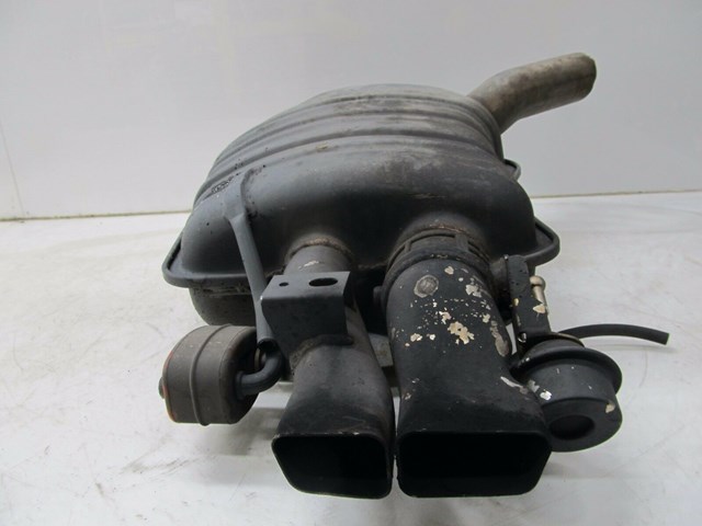 2004-2008 AUDI A8L W12 OEM OEM RIGHT REAR PASS. SIDE EXHAUST MUFFLER W/ VALVE