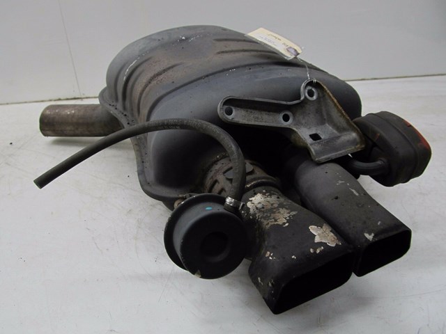 2004-2008 AUDI A8L W12 OEM OEM RIGHT REAR PASS. SIDE EXHAUST MUFFLER W/ VALVE