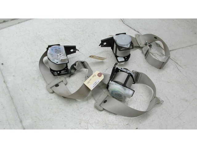 2011-2018 INFINITI M37 Q70 OEM REAR PASSENGER SEAT BELTS SET OF 3 