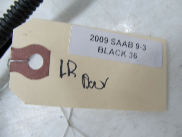  2004-2011 SAAB 9-3 OEM LEFT REAR DOOR WIRING HARNESS 