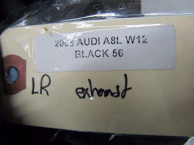 2004-2008 AUDI A8L W12 OEM OEM LEFT REAR DRIVER SIDE EXHAUST MUFFLER W/ VALVE