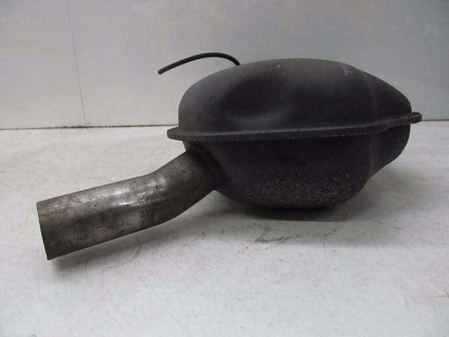 2004-2008 AUDI A8L W12 OEM OEM LEFT REAR DRIVER SIDE EXHAUST MUFFLER W/ VALVE