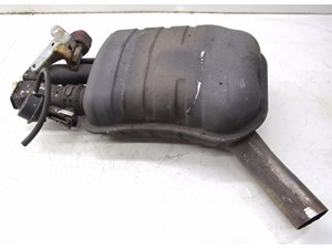 2004-2008 AUDI A8L W12 OEM OEM LEFT REAR DRIVER SIDE EXHAUST MUFFLER W/ VALVE