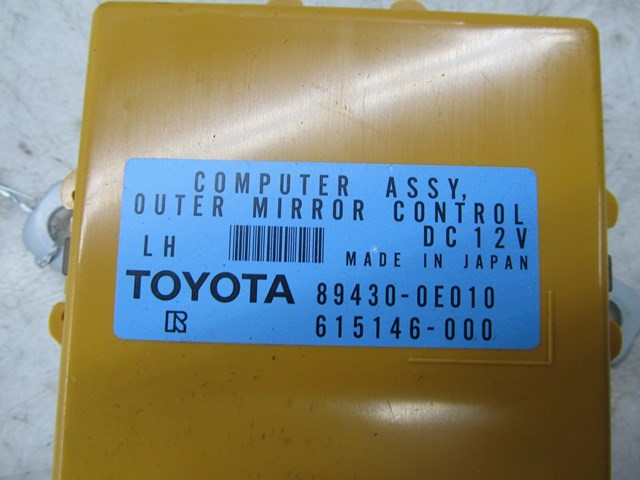 2004-2009 LEXUS RX350 RX330 OEM MIRROR MEMORY CONTROL MODULE 