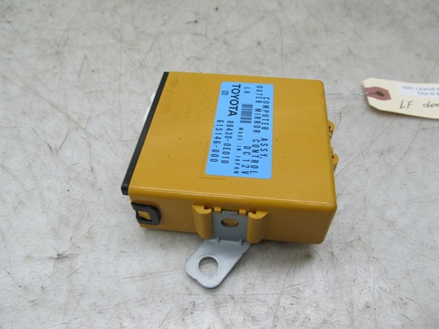2004-2009 LEXUS RX350 RX330 OEM MIRROR MEMORY CONTROL MODULE 