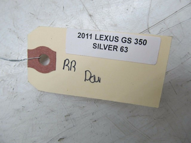  2007-2011 LEXUS GS350 OEM RIGHT REAR PASSENGER SIDE DOOR MPX CONTROL MODULE 