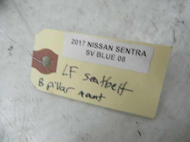 2013-2018 NISSAN SENTRA SV OEM LEFT B PILLAR SEAT BELT REGULATOR ADJUSTER MOUNT