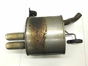 2001-2003 BMW X5 4.4L E53 OEM RIGHT REAR EXHAUST MUFFLER 1439492491