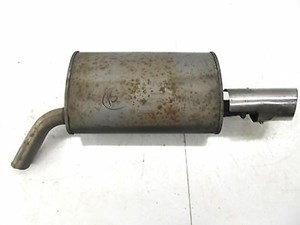 2004-2007 JAGUAR XJ8 X350 OEM LEFT REAR EXHAUST MUFFLER W/ TIP 2W935232DC
